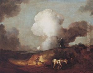 The Suffolk Plough by Thomas Gainsborough