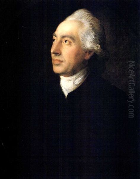 Portrait Of The Rev. Humphrey Gainsborough, Brother Of The Artist - view 1