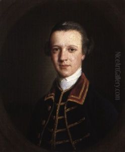 Portrait Of Giles Phillips Of Washbrook, Suffolk