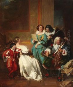 A Music-making Party by Jakob Emanuel Gaisser