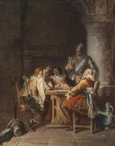 Auf Der Wachstube by Jakob Emanuel Gaisser