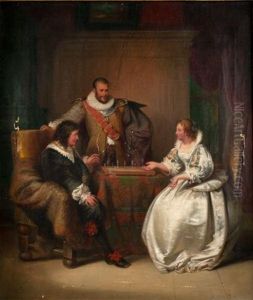 La Partie D'echecs by Jakob Emanuel Gaisser