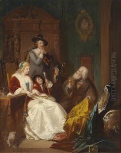 Der Tuchverkaufer by Jakob Emanuel Gaisser