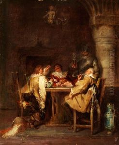 Im Weinkeller by Jakob Emanuel Gaisser