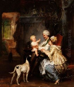 Familiengluck by Jakob Emanuel Gaisser