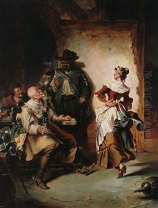 Der Tanz In Der Schanke by Jakob Emanuel Gaisser