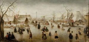 Paysage D'hiver Sous La Neige