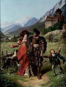 La Promenade Du Gentilhomme by Jakob Emanuel Gaisser