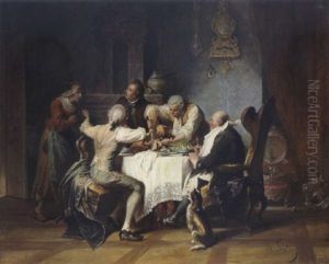 Der Reich Gedeckte Tisch by Jakob Emanuel Gaisser