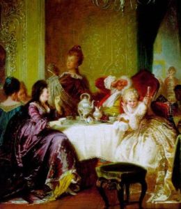 Hofische Gesellschaft by Jakob Emanuel Gaisser