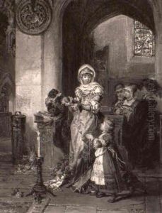 First Communion by Jakob Emanuel Gaisser