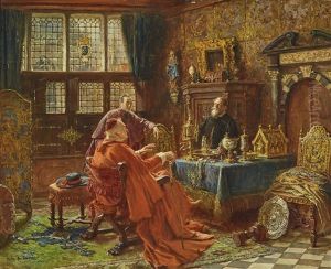 The Art Dealer At The Cardinal by Max Gaisser