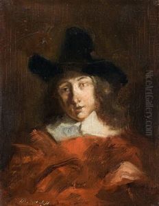Portrat Eines Hollandischen Herrn by Max Gaisser