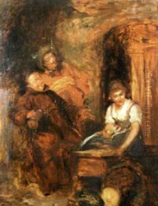 Tavern Scene by Max Gaisser