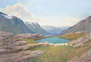 Tessiner Bergsee by Gioacchino Galbusera