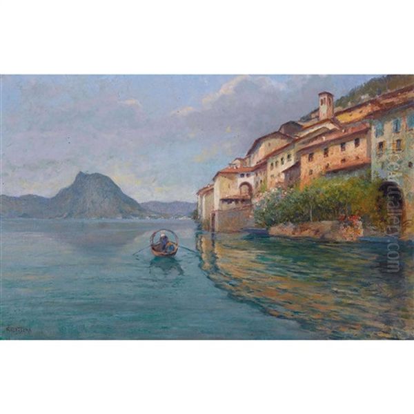 Gandria Am Lago Di Lugano - view 1