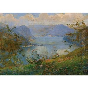 Il Lago Di Lugano Dal Monte San Giorgio
