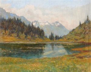 Bergsee Im Sommer by Gioacchino Galbusera