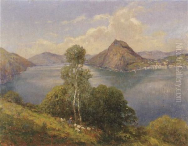 Blick Auf Lugano - view 1