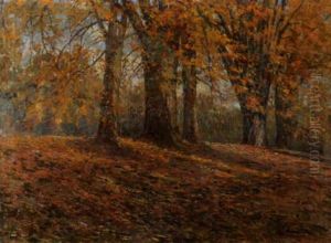Herbstliche Waldlandschaft Herbstliche Waldlandschaft