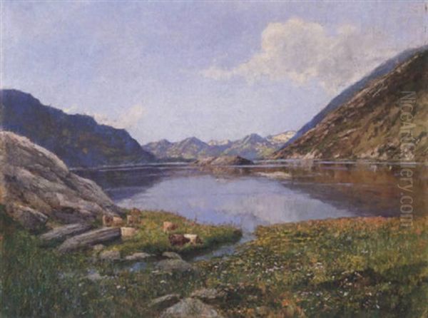 San Bernadino Mit Blick Auf Dem Moesolasee - view 1