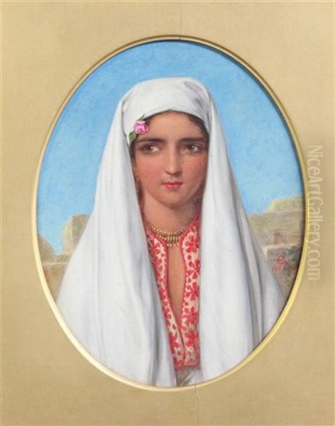 Portrait Of An Arab Beauty - view 1