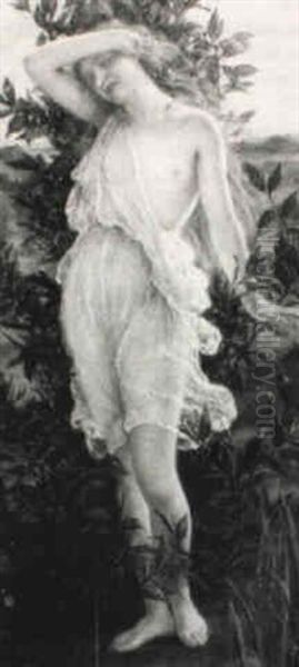 A Classical Semi-draped Female - view 1