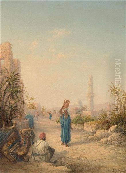Orientalische Strassenszene - view 1