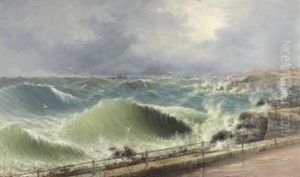 Approaching Harbour In Choppy Seas