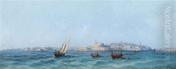 Fishing Before Valetta - view 1