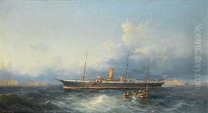 H.m.s. Surprise Off Valletta