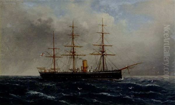 H.m.s. Calypso In The Mediterranean - view 1