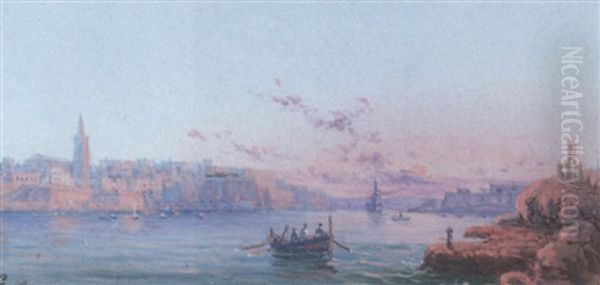 The Grand Harbour, Valetta, By Daylight - view 1