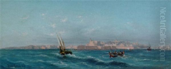 Off Fort St. Elmo, Malta - view 1