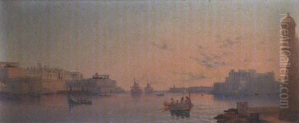 The Grand Harbour At Dawn - view 1