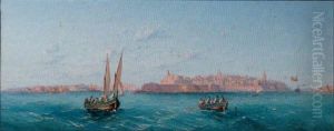 The Entrance To The Grand Harbour, Valletta, Malta