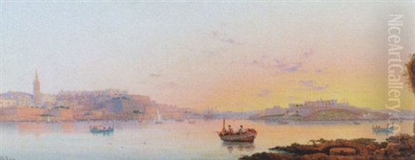 A View Of Valleta Harbor - view 1
