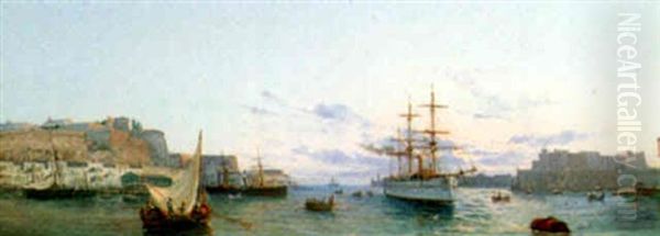 At The Entrance Of Valletta Harbor, Malta - view 1