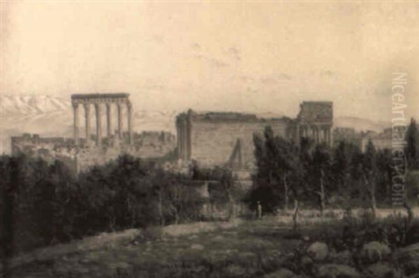 The Temples Of Baalbek - view 1