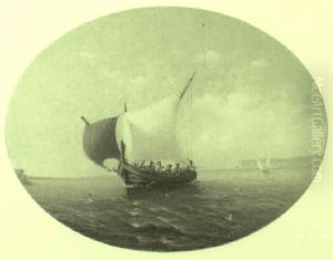 Off The Maltese Coast by Luigi Maria Galea