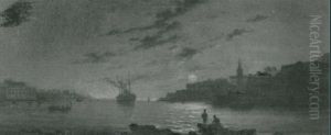 Marsamxett Harbour By Night
