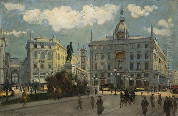 Vecchia Milano, Piazza Cordusio - view 1