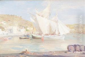 Barche A Vela by Leopoldo Galeota