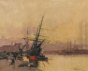 Abendstimmung Im Hafen Abendstimmung Im Hafen