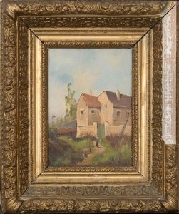 Barbizon Landscape by Eugene Galien-Laloue