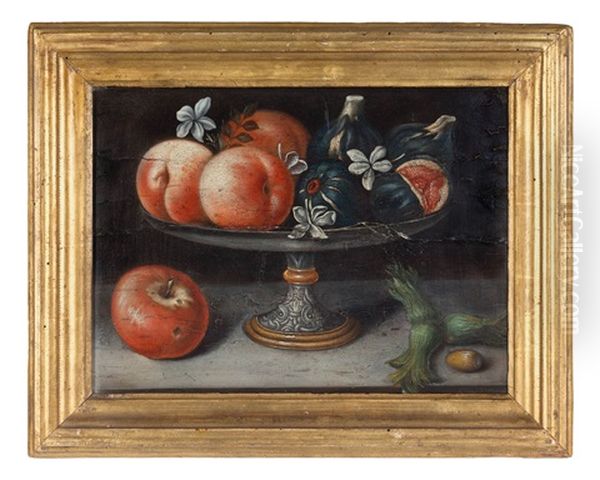 Natura Morta Con Alzata Di Frutta - view 1