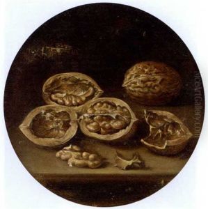 Walnuts On A Table