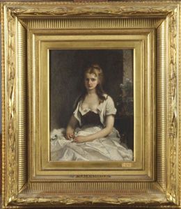 La Robe De Noce by Louis Gallait