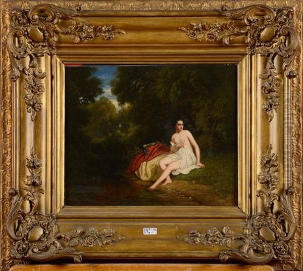 Baigneuse Au Bord De L'eau - view 1