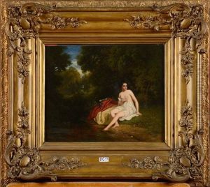 Baigneuse Au Bord De L'eau